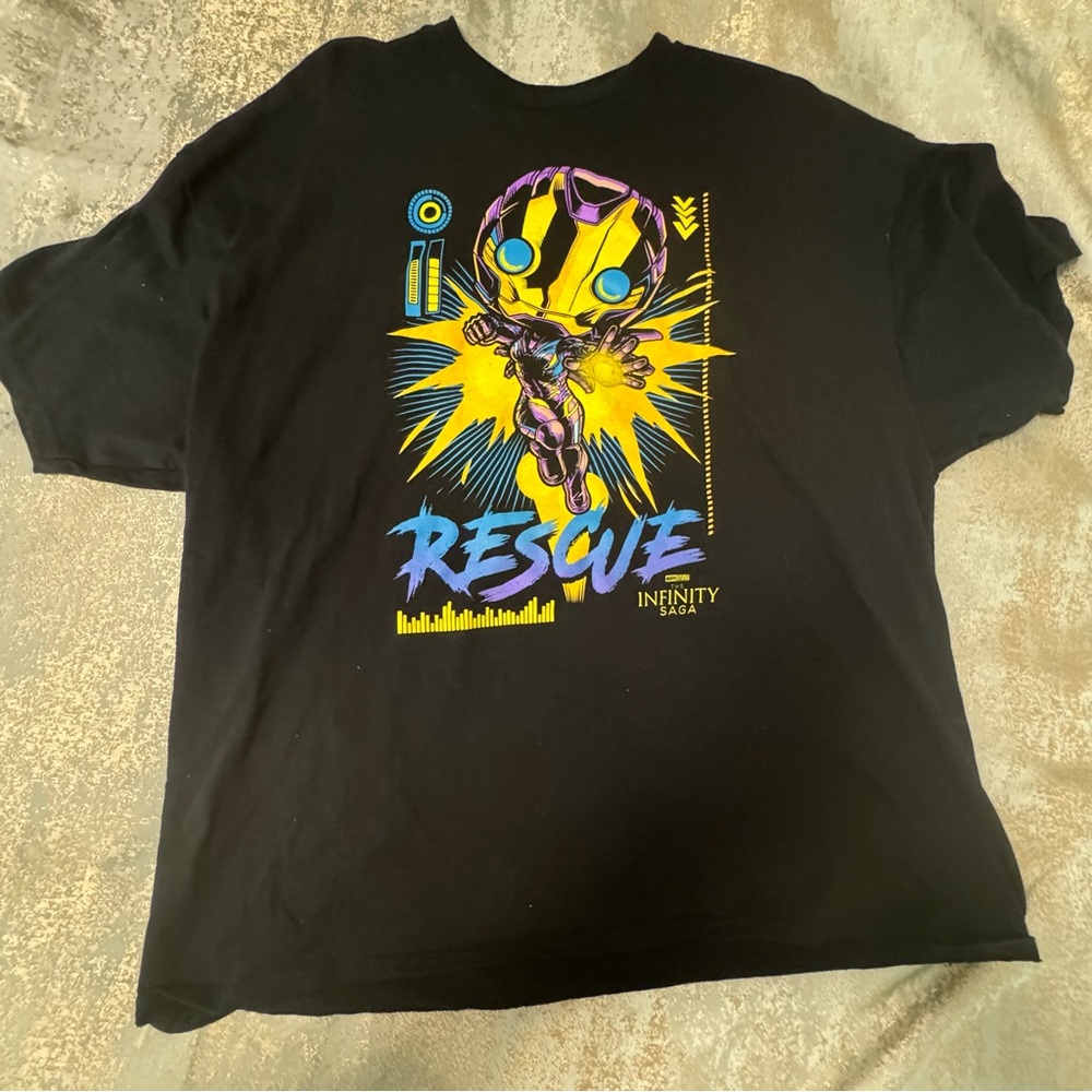 Funko Pop Marvel Rescue Avengers Men’s XXL Shirt